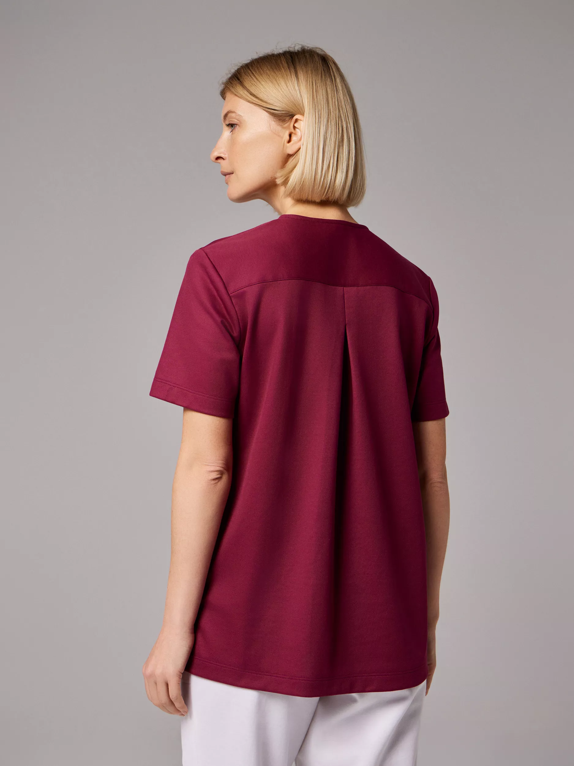 van Laack БЛУЗОН MWW S15
 цвет красный ,photo 3