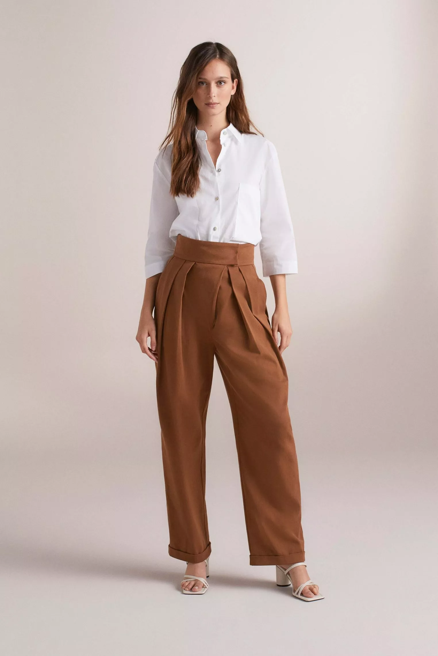 брюки M HENI SV коричневый M-HENI-SV_H01263_170 ,photo 3