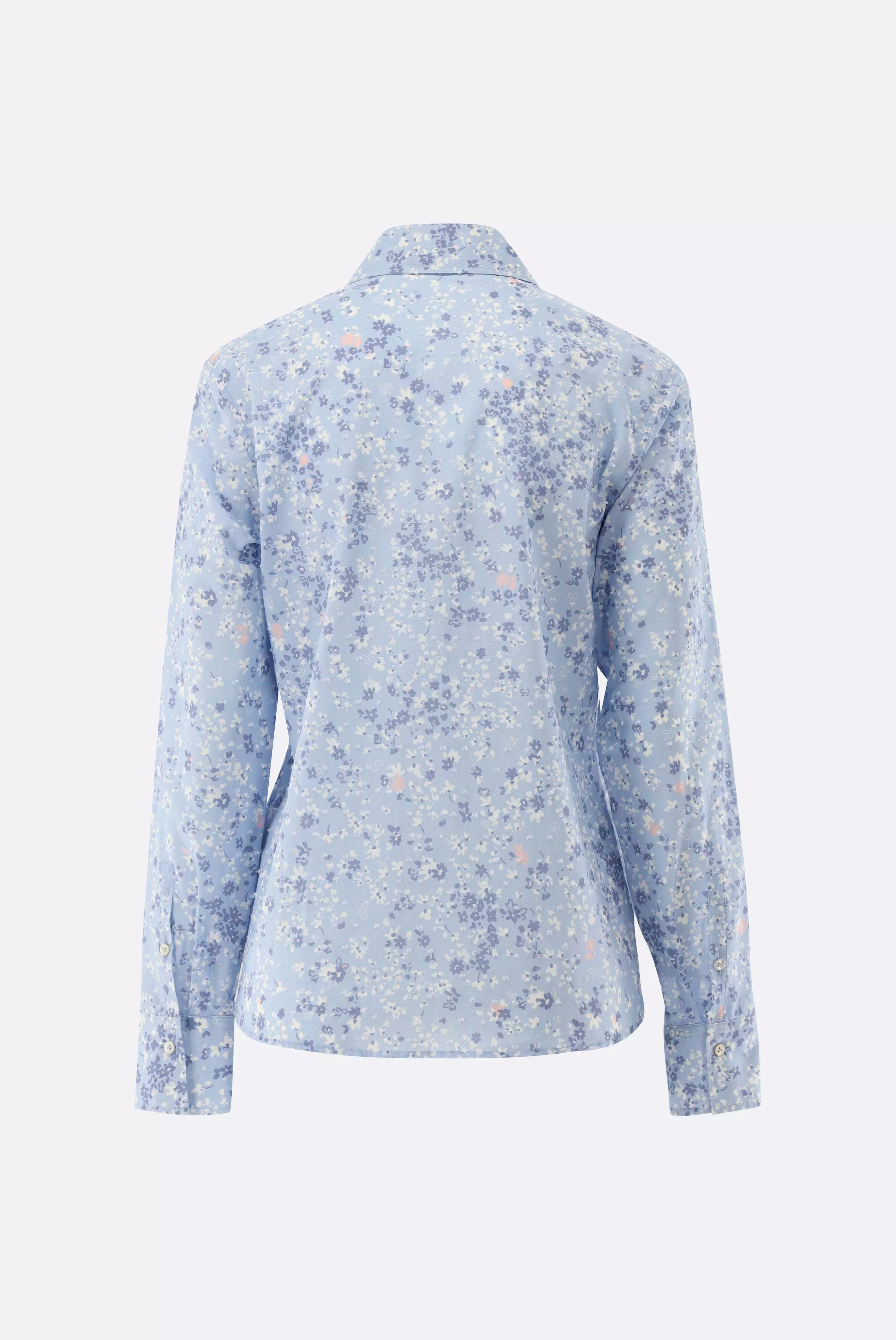 van Laack БЛУЗКА CELLYA KN
 цвет голубой ,photo 4