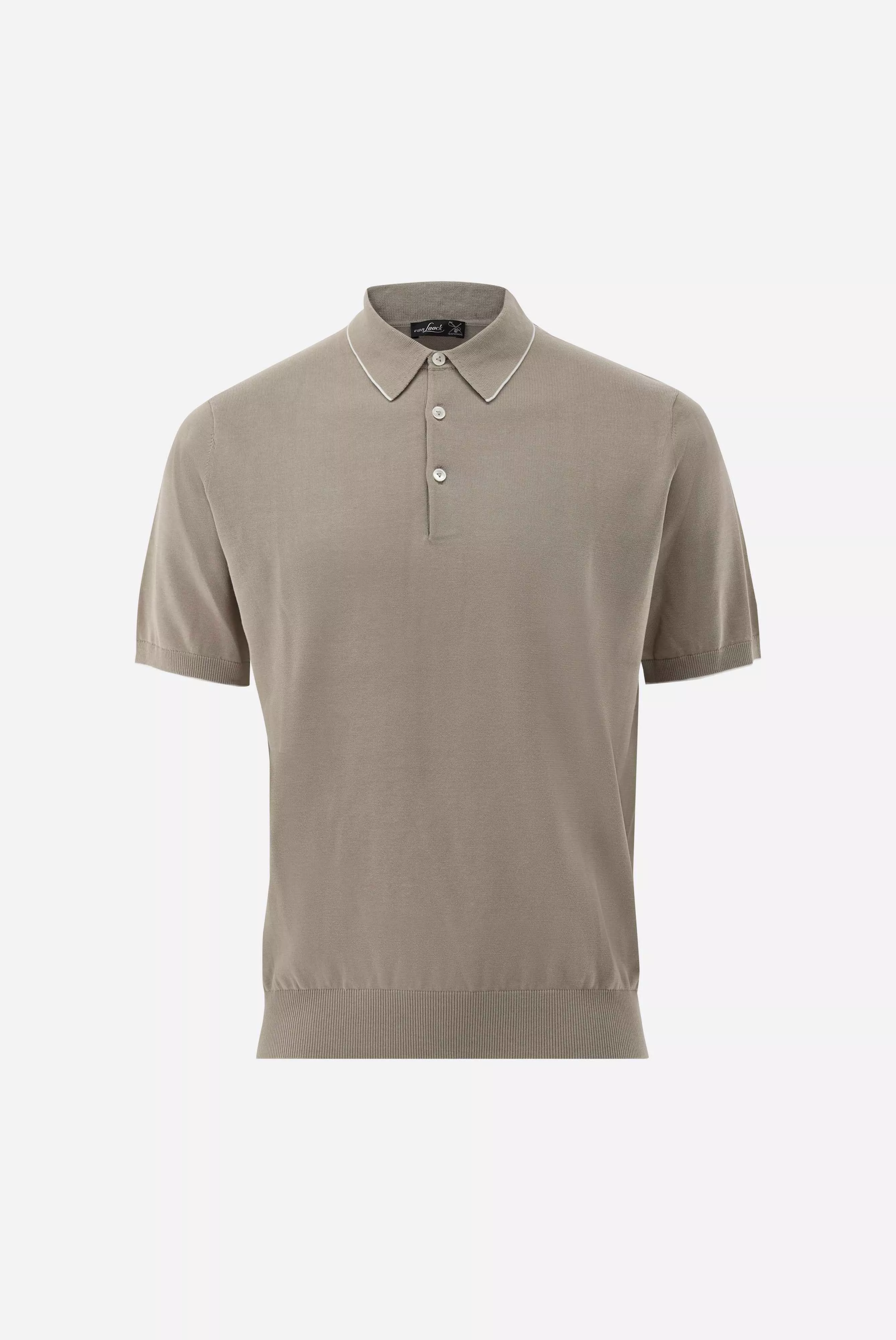 van Laack РУБАШКА-ПОЛО SANDRO SBF
 цвет светло-зеленый ,photo 1