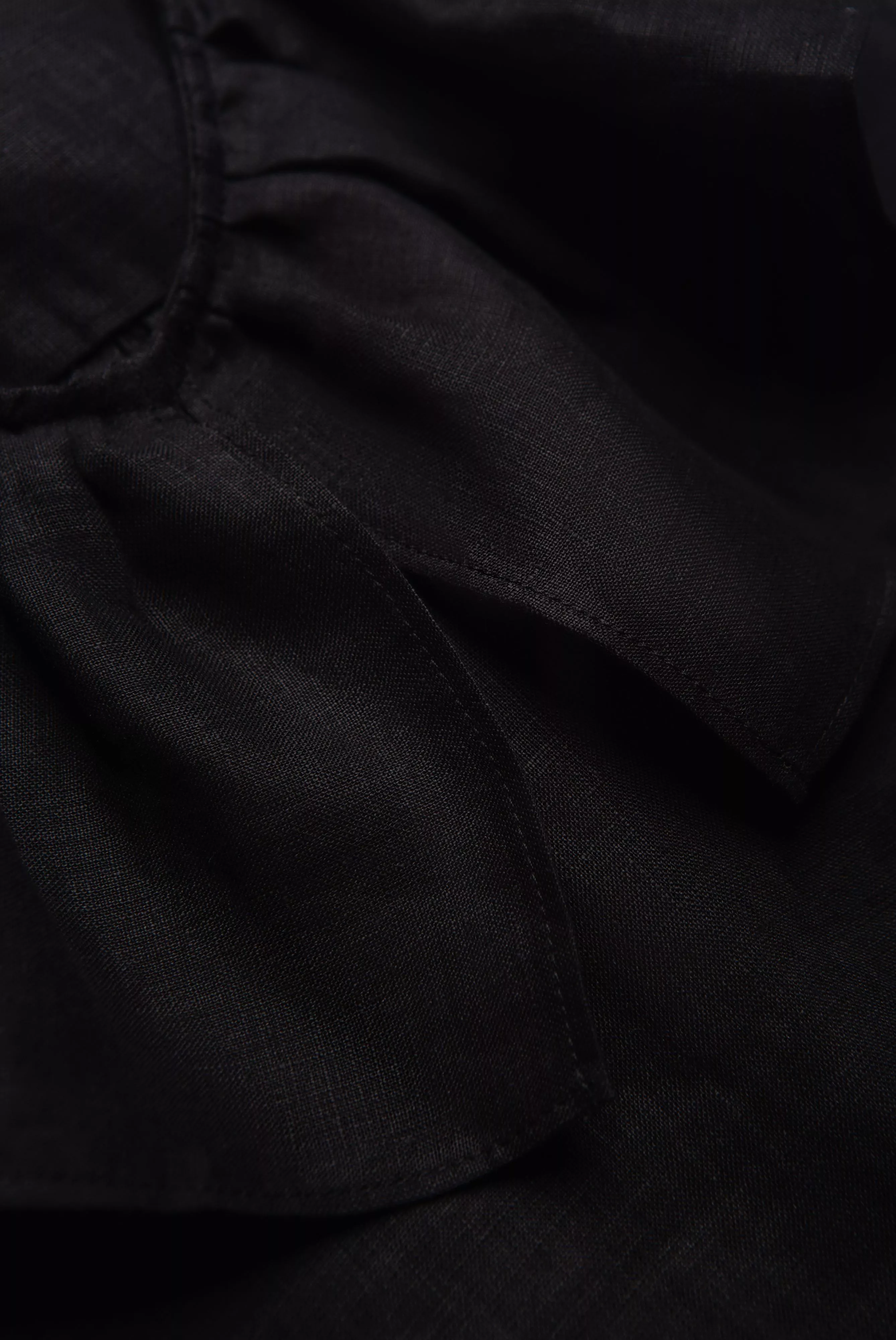 van Laack БЛУЗКА BINTOU SV
 цвет черный ,photo 6