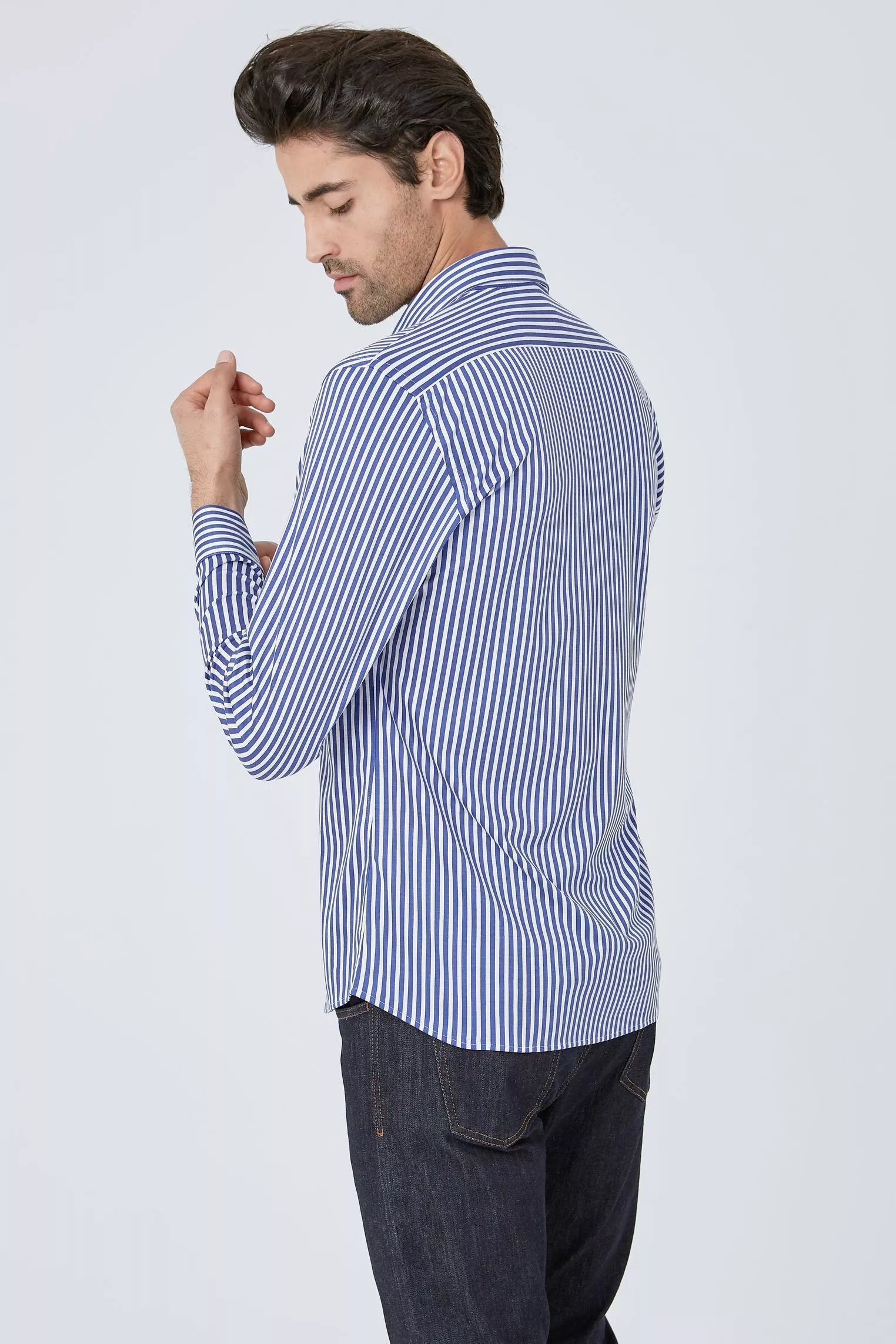 рубашка M PER L ярко-синий M-PER-L_187032_750 ,photo 4