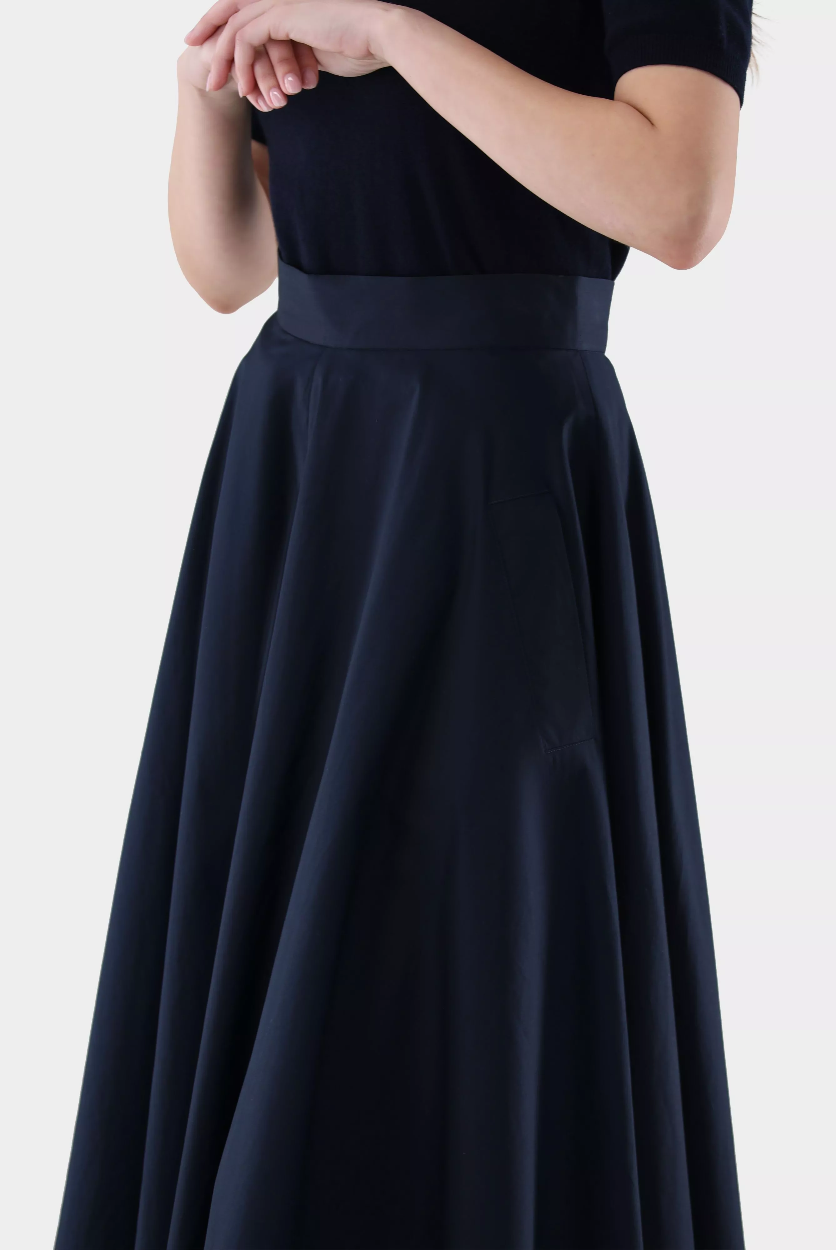 van Laack ЮБКА RALEA SVLV
 цвет темно-синий ,photo 2