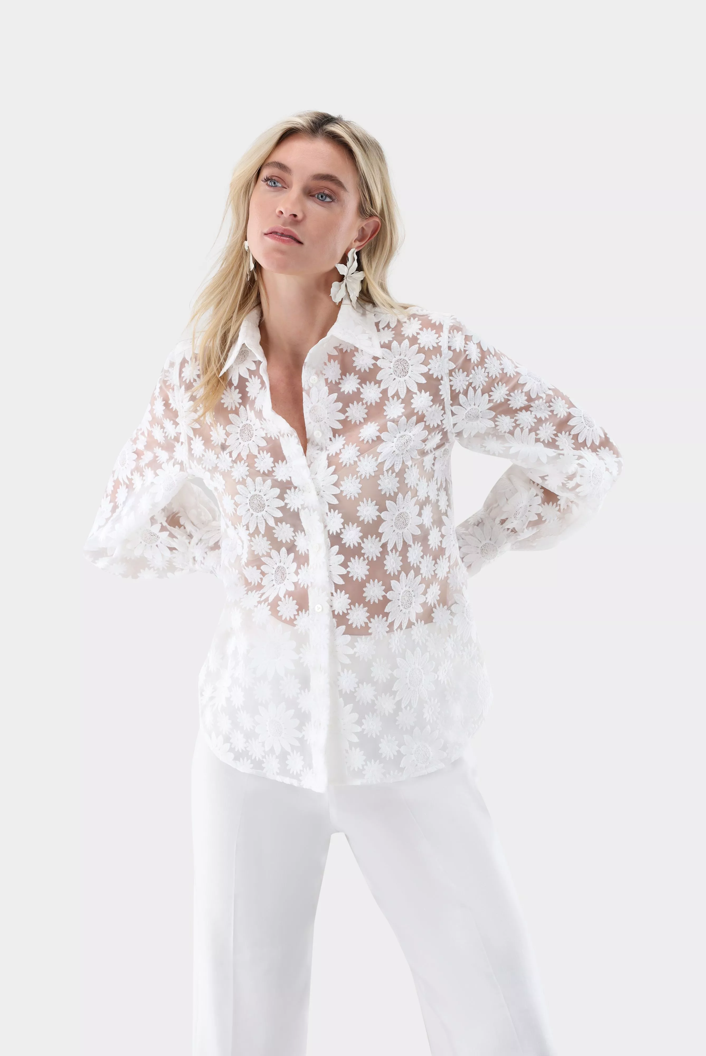 van Laack БЛУЗКА CELLINA
 цвет бежевый ,photo 1