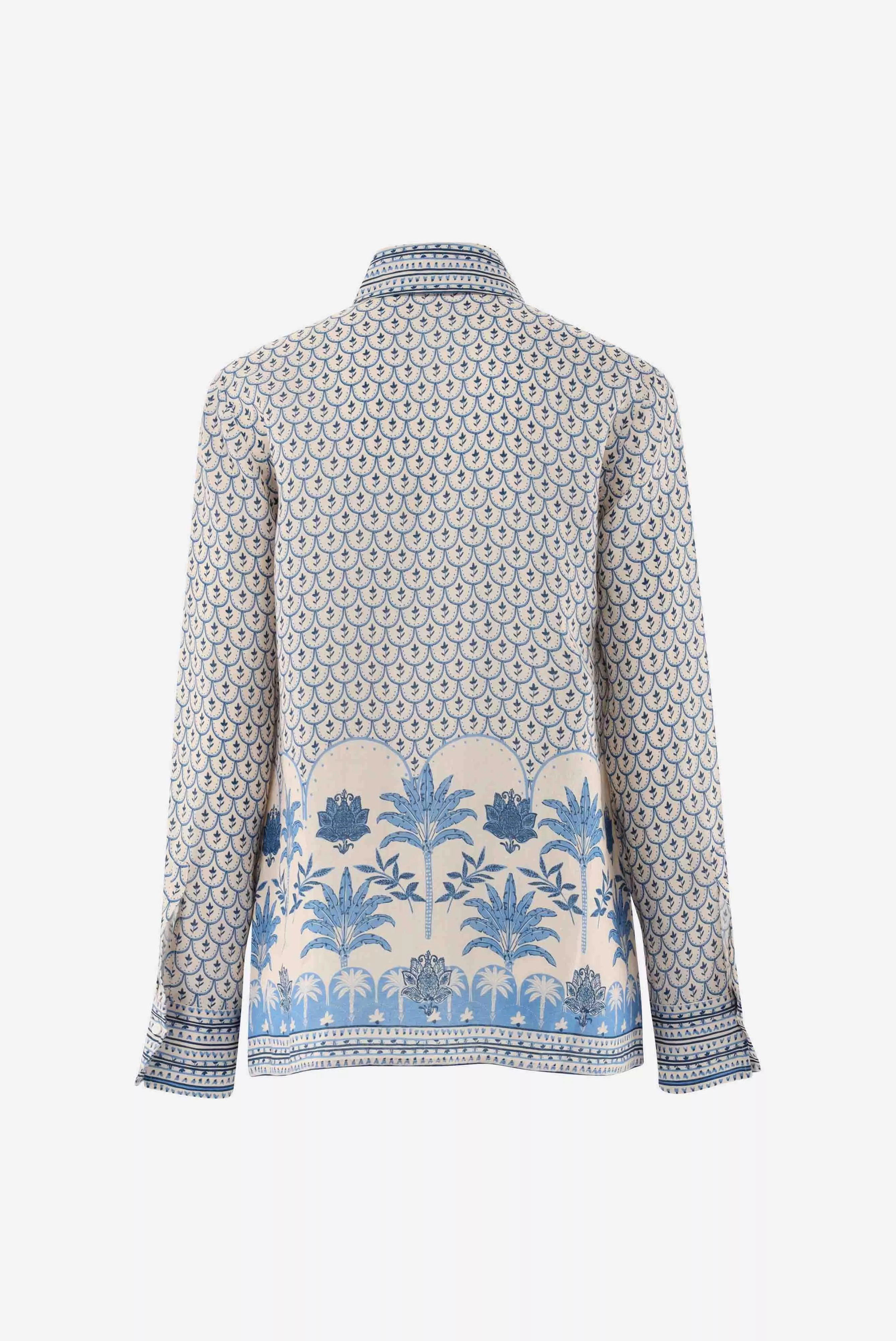 van Laack БЛУЗКА TUJA PX2
 цвет бежевый ,photo 4