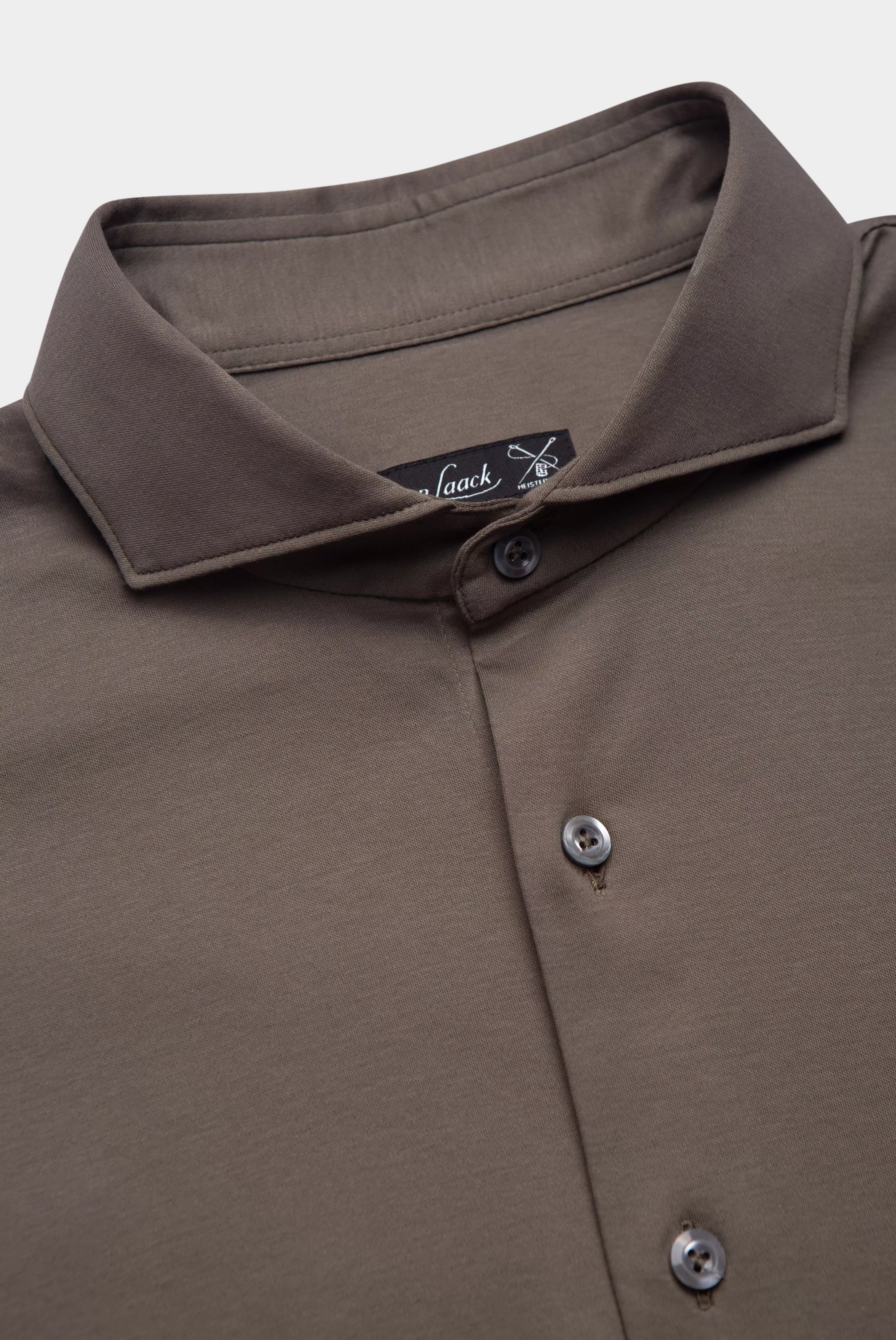 van Laack РУБАШКА PER L
 цвет оливковый ,photo 2