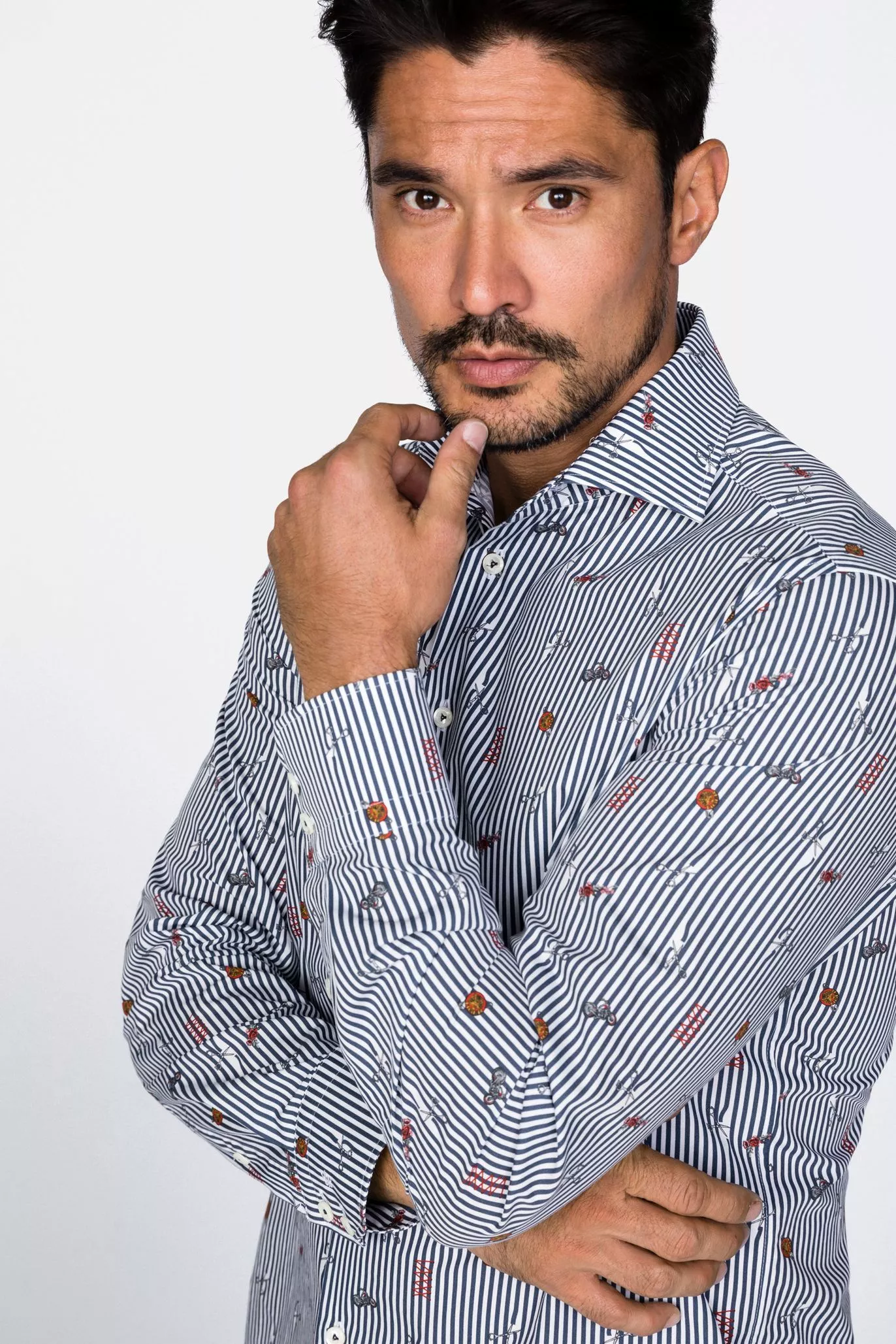 сорочка RIVARA TF синий RIVARA-TF_171363_780 ,photo 5