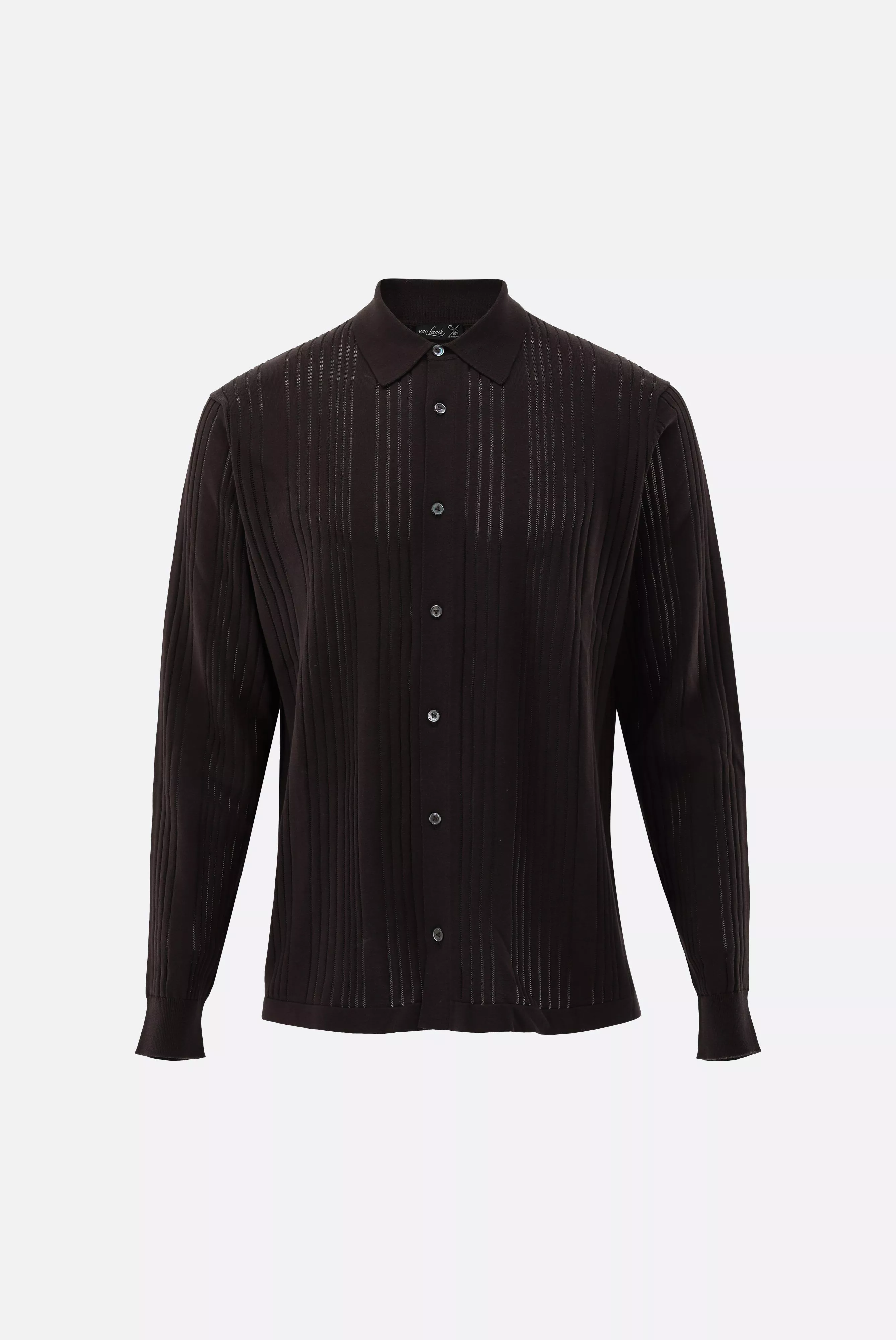 van Laack РУБАШКА SAFINO
 цвет коричневый ,photo 3