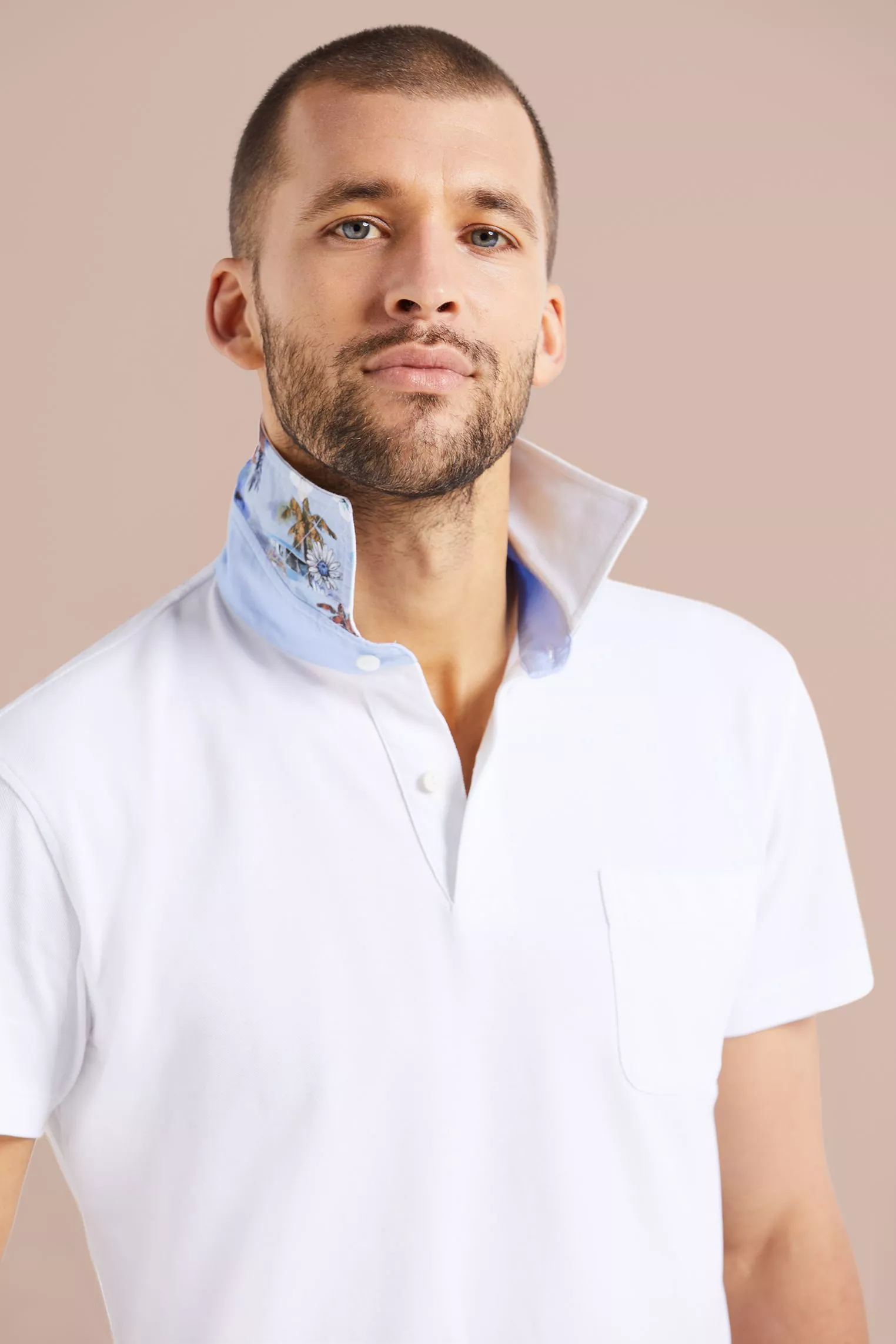 рубашка-поло PIO POF1 M белый PIO-POF1-M_188070_000 ,photo 3