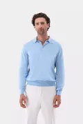 ДЖЕМПЕР-ПОЛО SABRI SB
 цвет голубой