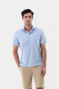 РУБАШКА-ПОЛО PESO
 цвет голубой
